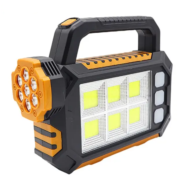 چراغ  شارژی و خورشیدی 4 کاره